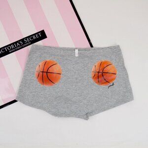 Victoria's secret PINK basketball on butt boyshort boxer shortie
